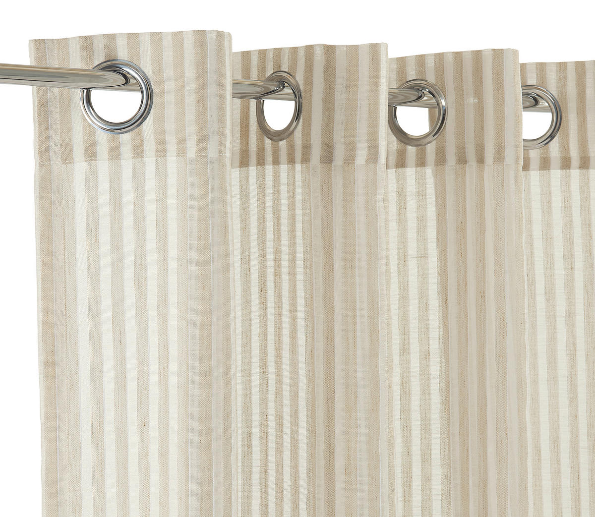 ESPRIT ZAVJESA E-SULVA bež 140/250 cm   - bež, Basics, tekstil (140/250cm) - Esprit