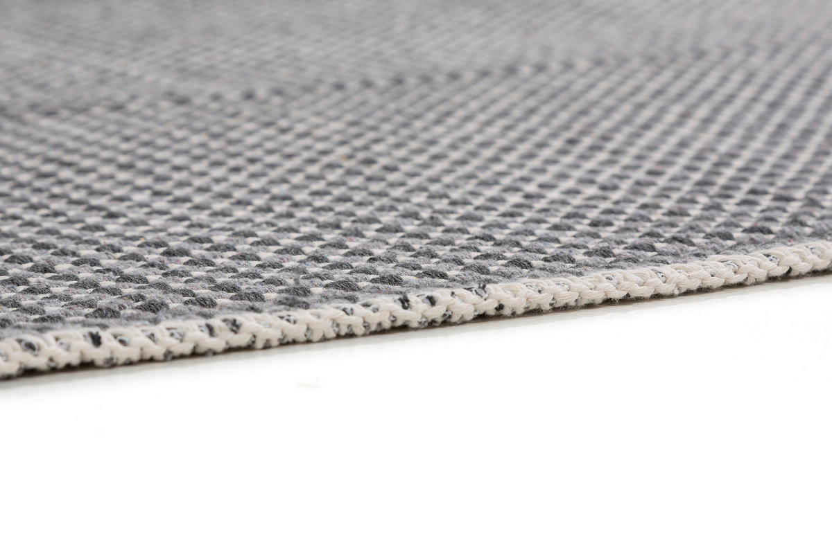 WEBTEPPICH 120/180 cm Cottage Grau  - Grau, Design, Textil (120/180cm) - Schöner Wohnen