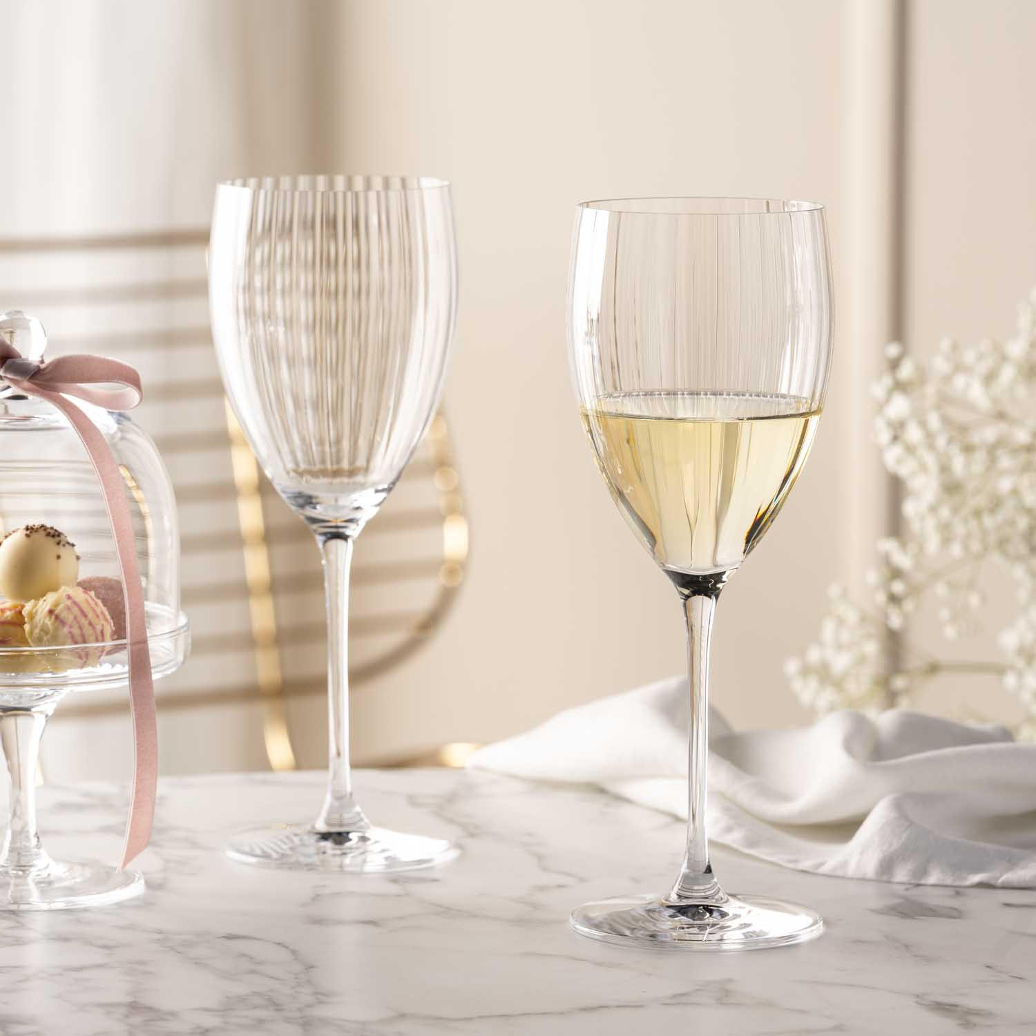 GLÄSERSET Poesia 6-teilig  - Transparent, Trend, Glas (8,5/23/8,5cm) - Leonardo