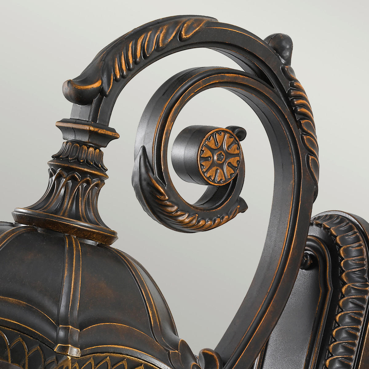 AUSSENWANDLEUCHTE - Dunkelbraun, Konventionell, Glas (30.5/76.2/45.7cm) - Elstead Lighting