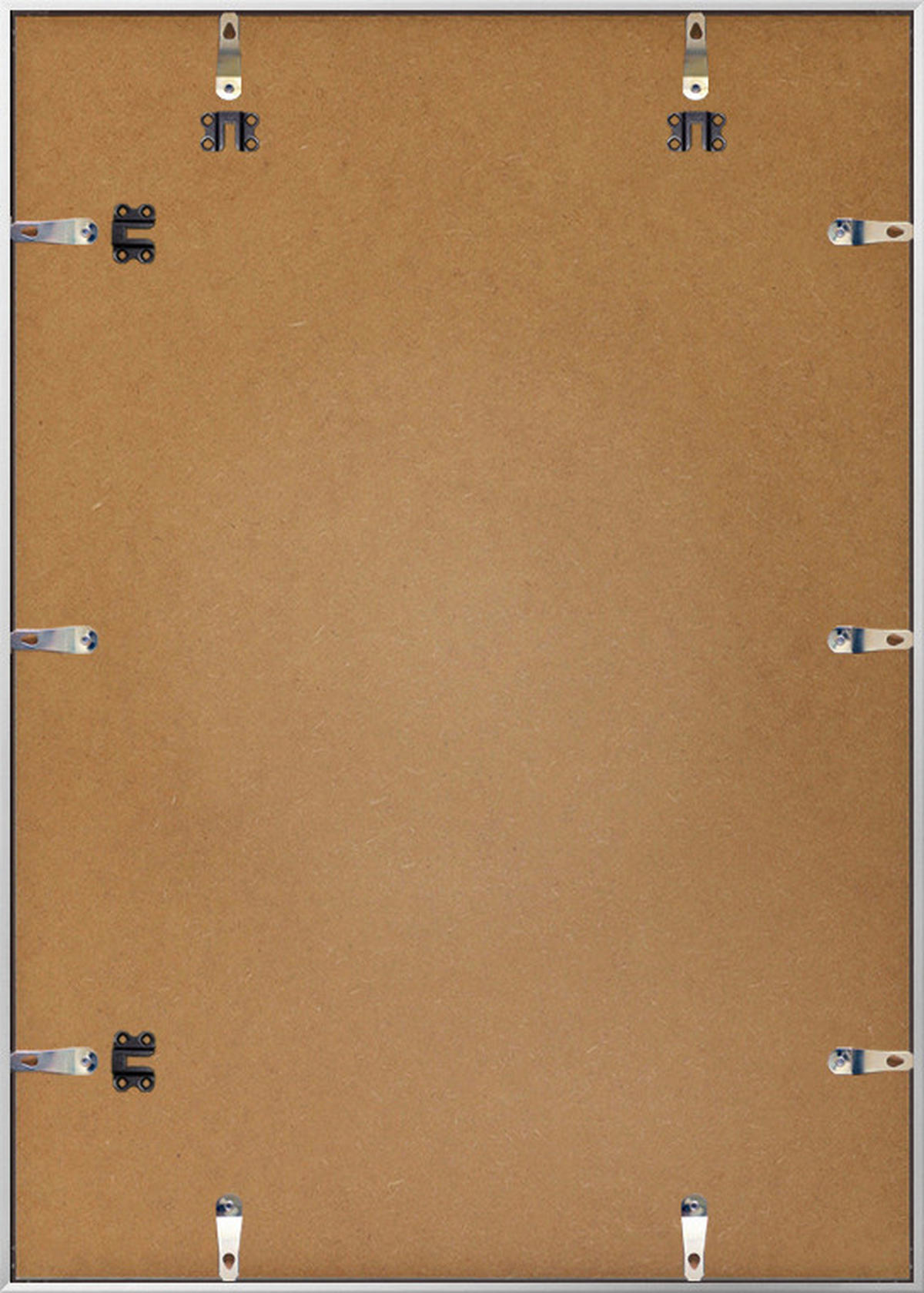 BILDERRAHMEN - Chromfarben, Basics, Papier/Holzwerkstoff (50/70/1,8cm)