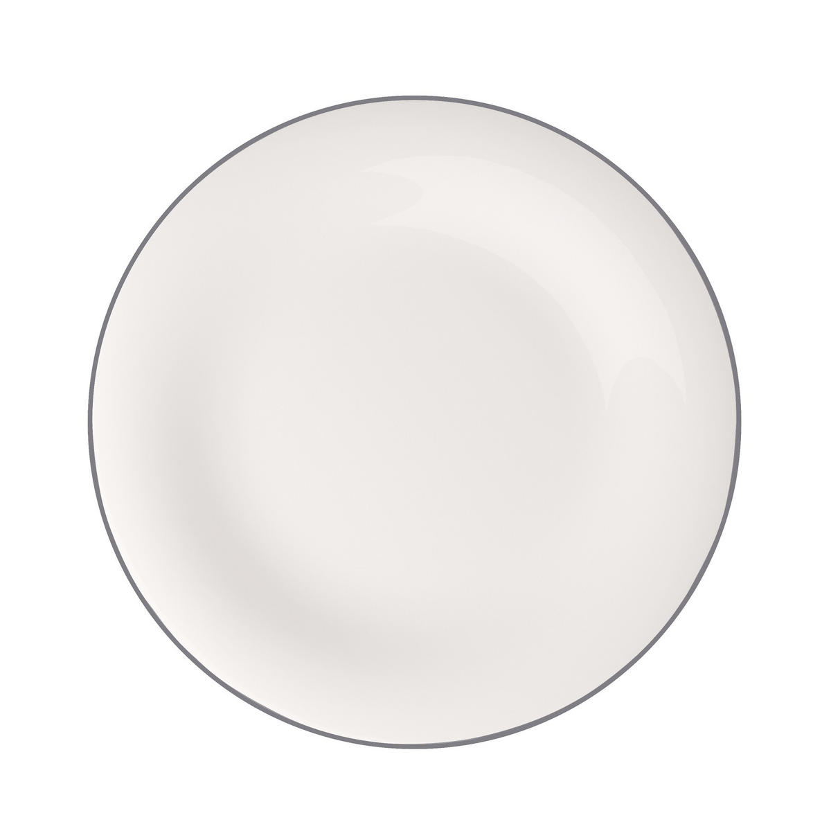 SNÍDAŇOVÝ TALÍŘ porcelán (fine china) keramika 21,5 cm - šedá/bílá, Konvenční, keramika (21,5cm) - Villeroy & Boch