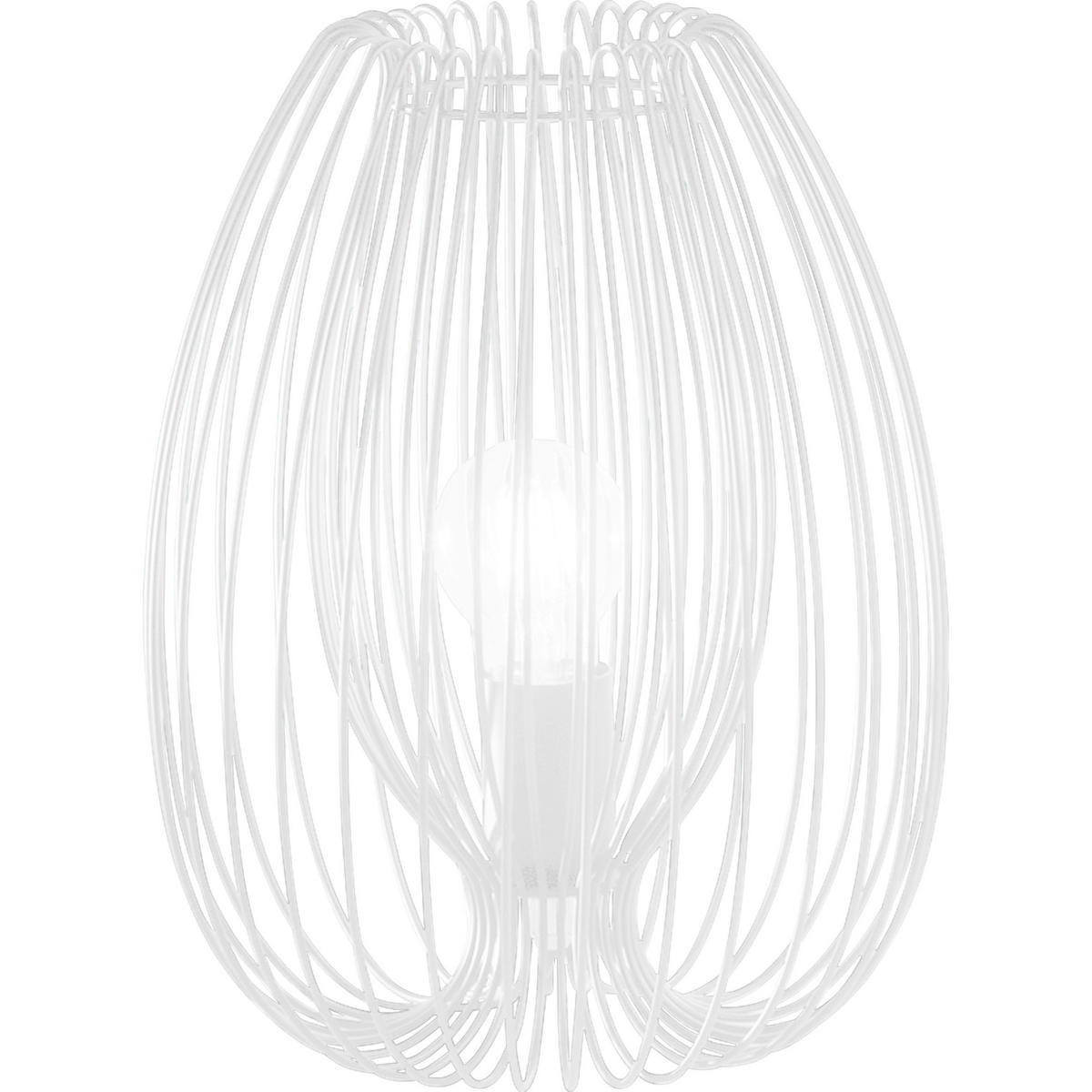 TISCHLEUCHTE 20/24 cm   - Weiß, Design, Metall (20/24cm) - Fabas Luce