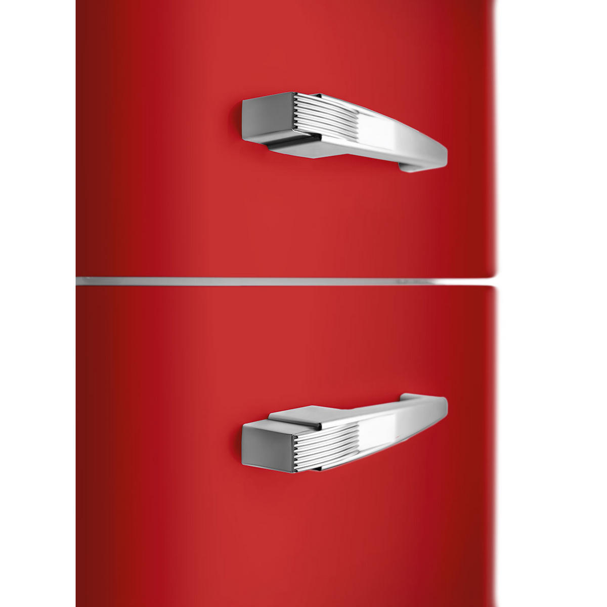 KÜHL-GEFRIER-KOMBINATION FAB30RRD5  - Rot, Basics, Metall (60/178/72,8cm) - SMEG