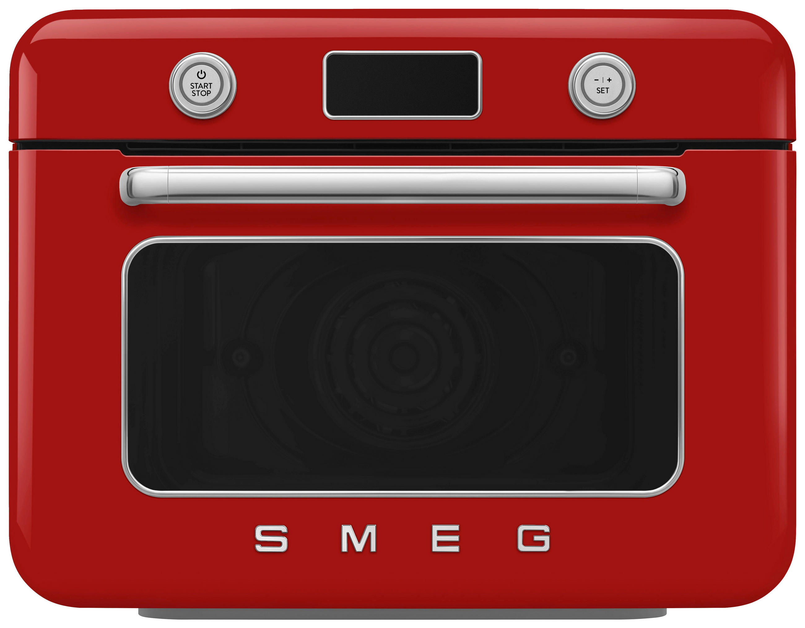 MINIBACKOFEN 50´s Style  - Rot, Basics, Metall (50/40/51cm) - SMEG