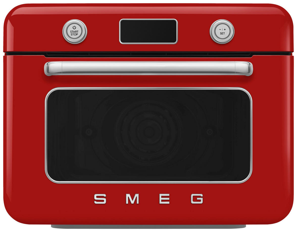 MINIBACKOFEN 50´s Style  - Rot, Basics, Metall (50/40/51cm) - SMEG