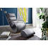 RELAXSESSEL in Metall, Textil, Holzwerkstoff Grau - Chromfarben/Grau, Design, Holzwerkstoff/Textil (67/111/102cm) - Xora RELAXSESSEL in Metall, Textil, Holzwerkstoff Grau - Chromfarben/Grau, Design, Holzwerkstoff/Textil (67/111/102cm) - Xora