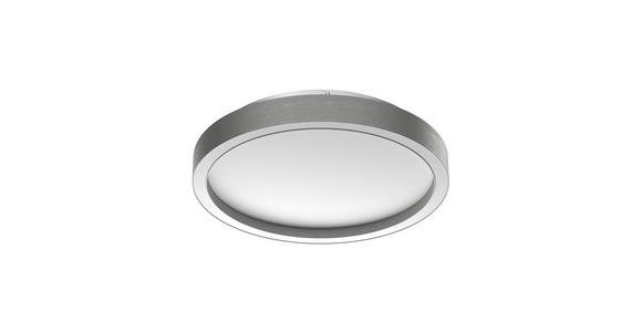 LED-DECKENLEUCHTE 30,5/5,5 cm   - Alufarben, Basics, Metall (30,5/5,5cm) - Novel