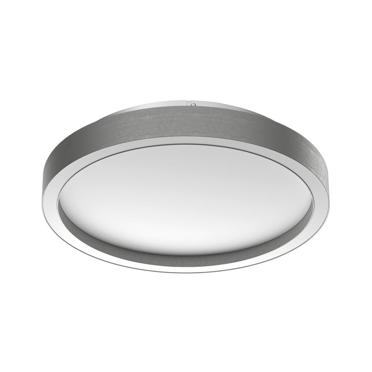 LED-DECKENLEUCHTE 22 W  30,5/5,5 cm    - Alufarben, Basics, Metall (30,5/5,5cm) - Novel