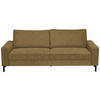 3-SITZER-SOFA in Flachgewebe Messingfarben  - Messingfarben/Schwarz, Design, Textil/Metall (218/86/97cm) - Hom`in