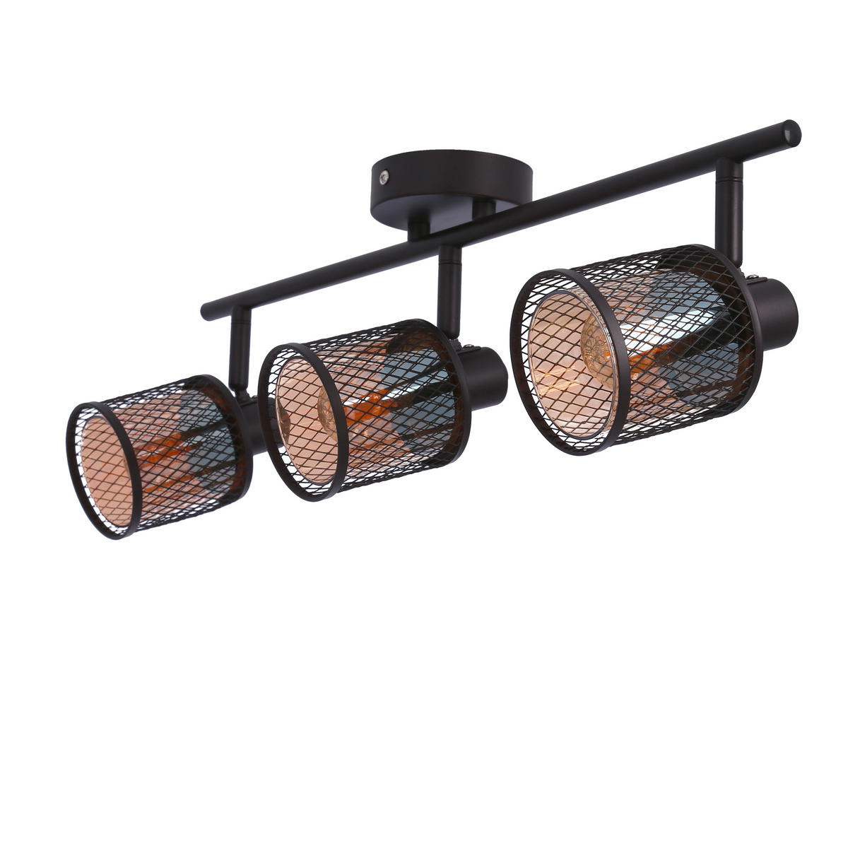 DECKENSTRAHLER 58/19/9 cm   - Basics, Metall (58/19/9cm)