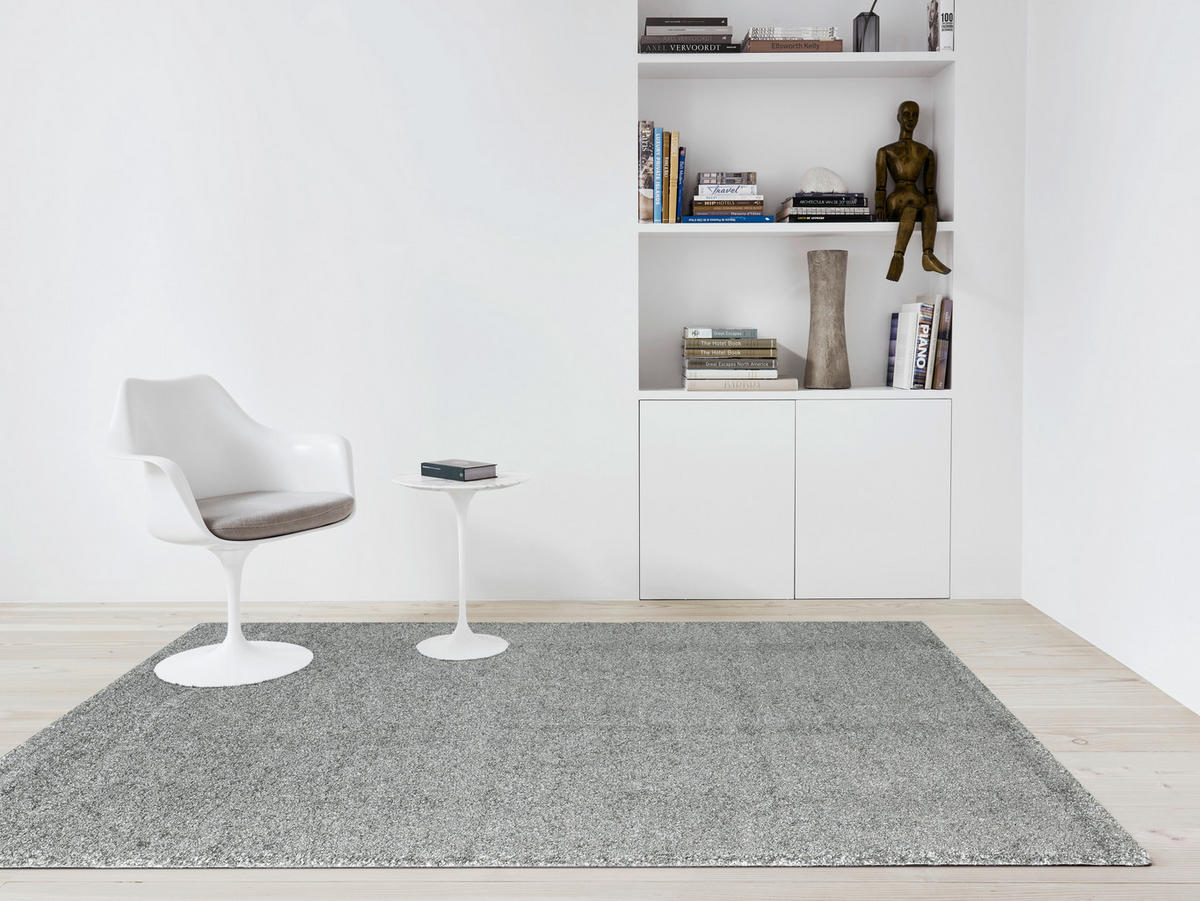 WEBTEPPICH Wohnzimmer 67/140 cm Spring Grau, Taupe rechteckig  - Taupe/Grau, KONVENTIONELL, Textil (67/140cm) - Novel