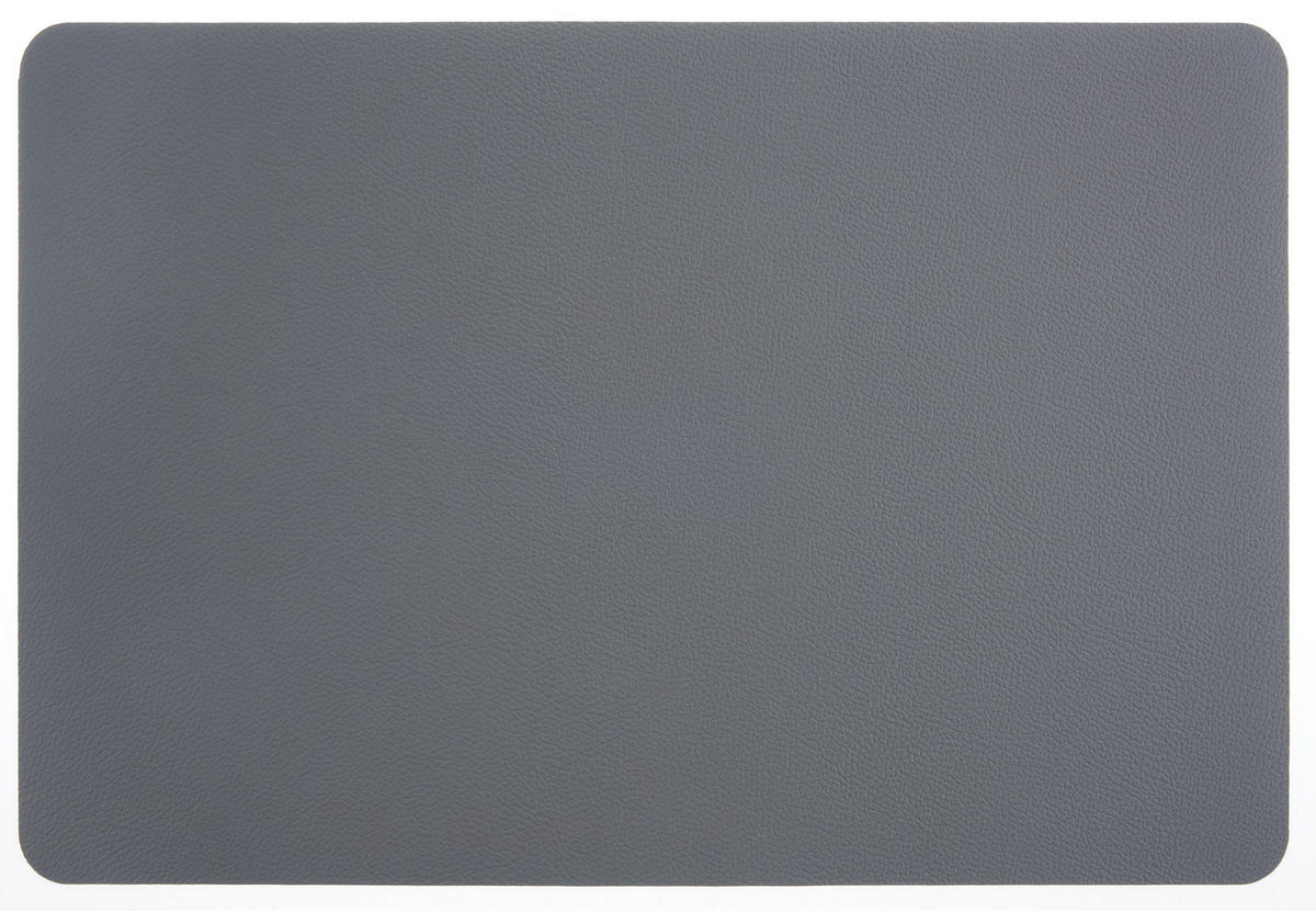 TISCHSET Kunststoff Hellgrau, Dunkelgrau 30/45 cm  - Dunkelgrau/Hellgrau, Basics, Kunststoff (30/45cm) - Esposa