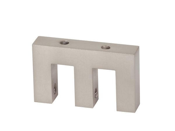 CONSOLĂ DE TAVAN  - culoare inox, Basics, metal (32/11cm) - Homeware