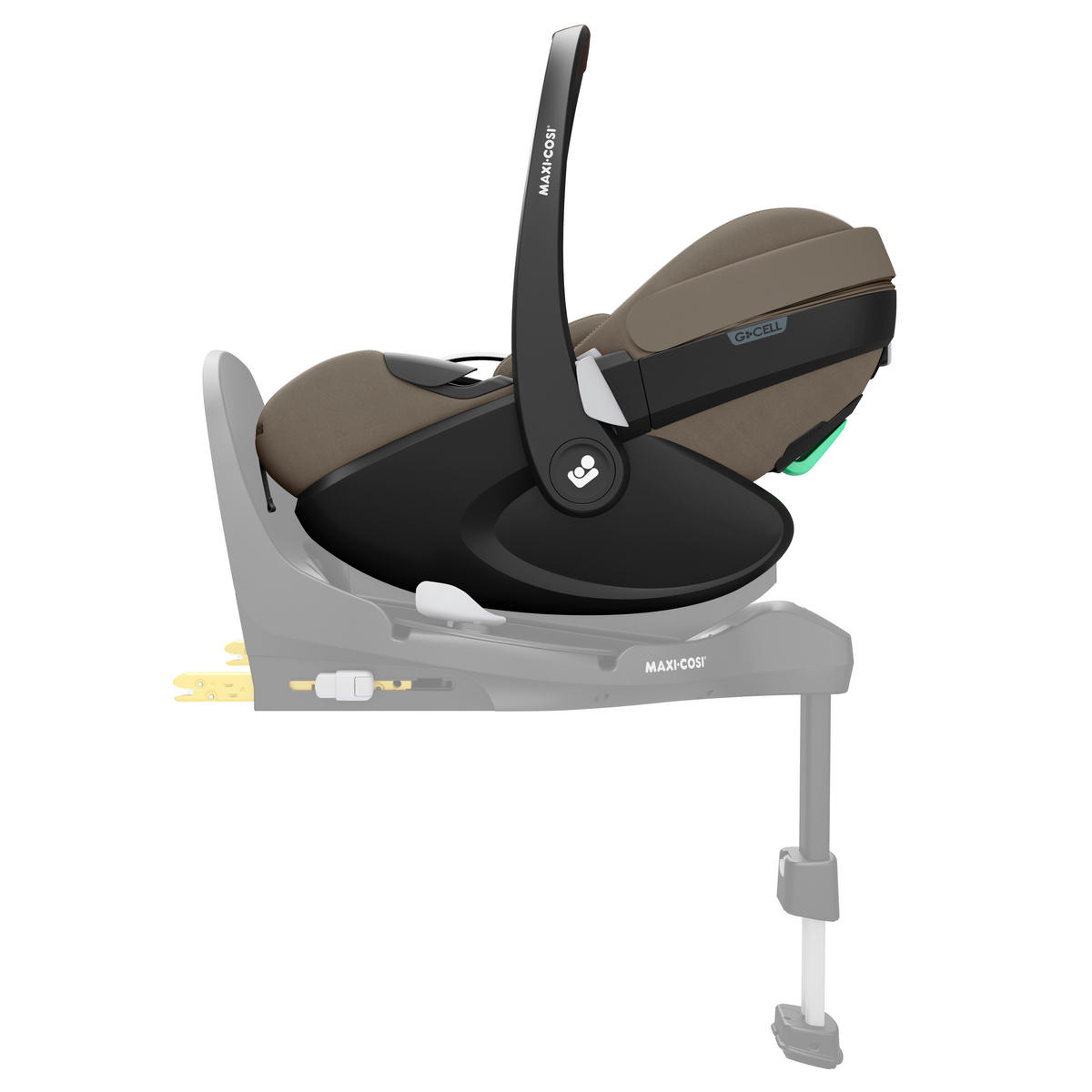 KINDERAUTOSITZ Pebble 360 Pro² Twillic Black   - Hellbraun/Schwarz, Basics, Kunststoff (44/58/66cm) - Maxi-Cosi