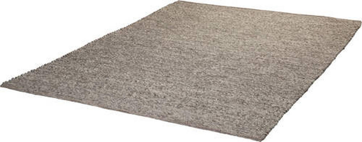 FLACHWEBETEPPICH 80/150 cm Silberfarben  - Silberfarben, Basics, Textil (80/150cm) - Obsession