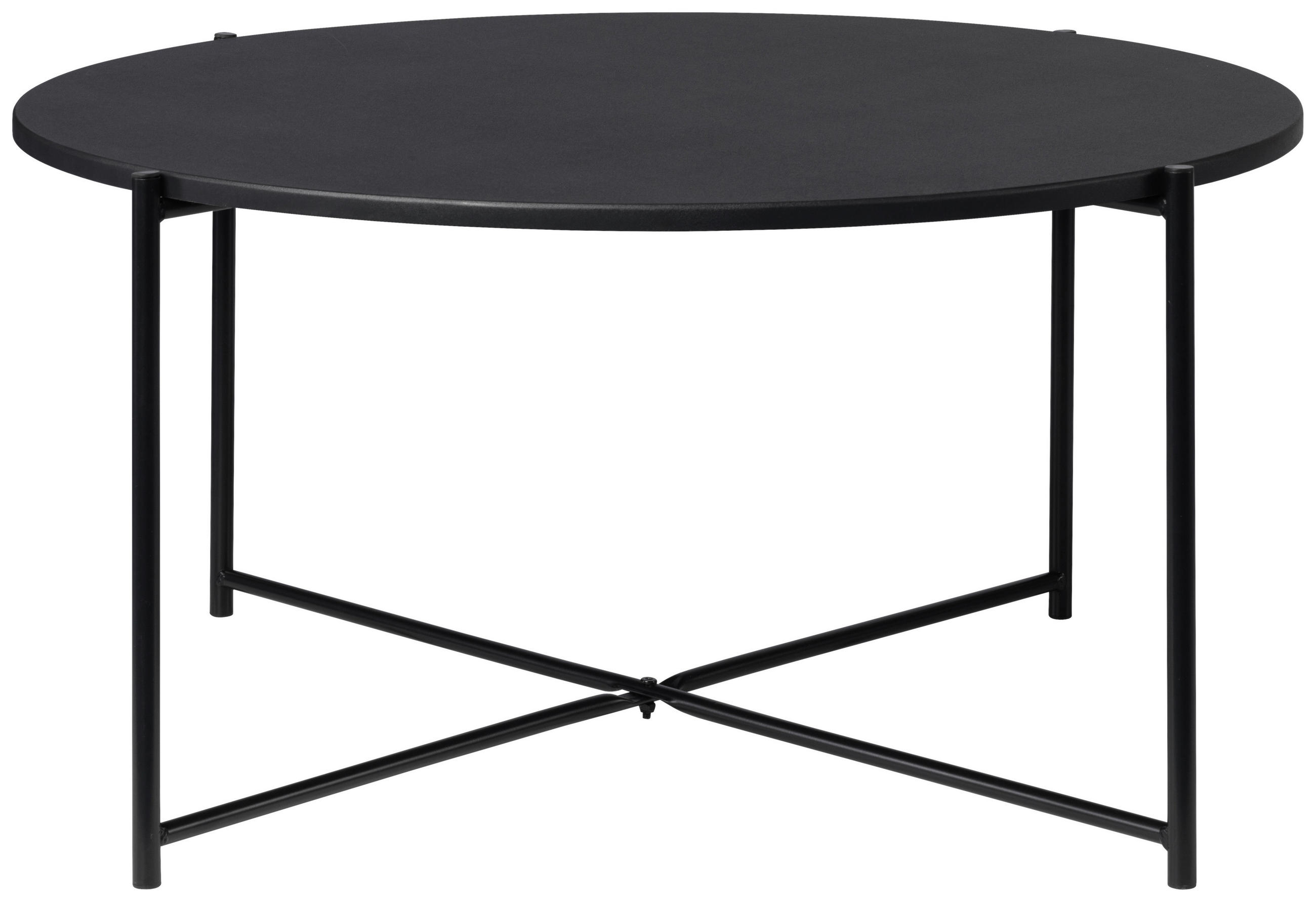 MID.YOU KONFERENČNÍ STOLEK, antracitová, kov, kompozitní dřevo, 83/83/40 cm