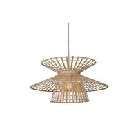 HÄNGELEUCHTE Good & Mojo 57/27 cm   - Naturfarben, Basics, Naturmaterialien (57/27cm) - Good & Mojo