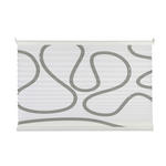 PLISSEE  - Taupe/Weiß, Design, Textil (80/210cm) - Homeware