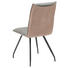 STUHL in Textil Braun, Grau - Schwarz/Braun, Design, Textil/Metall (46/89,50/61cm) - Carryhome STUHL in Textil Braun, Grau - Schwarz/Braun, Design, Textil/Metall (46/89,50/61cm) - Carryhome