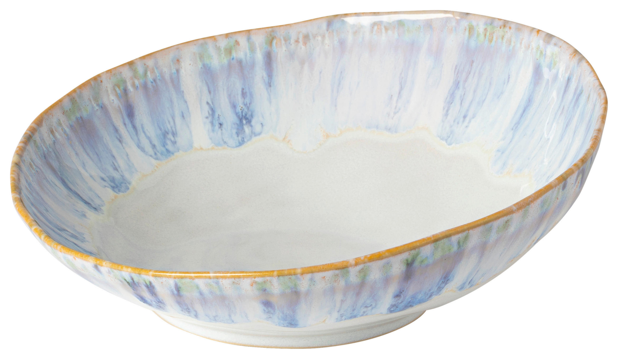 SCHALE BRISA - Weiß/Hellblau, Basics, Keramik (24/9cm) - Costa Nova