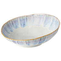 SCHALE BRISA   - Weiß/Hellblau, Basics, Keramik (24/9cm) - Costa Nova