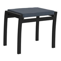 GARTENHOCKER  - Anthrazit/Grau, Design, Textil/Metall (58/50,5/46cm) - Ambia Garden