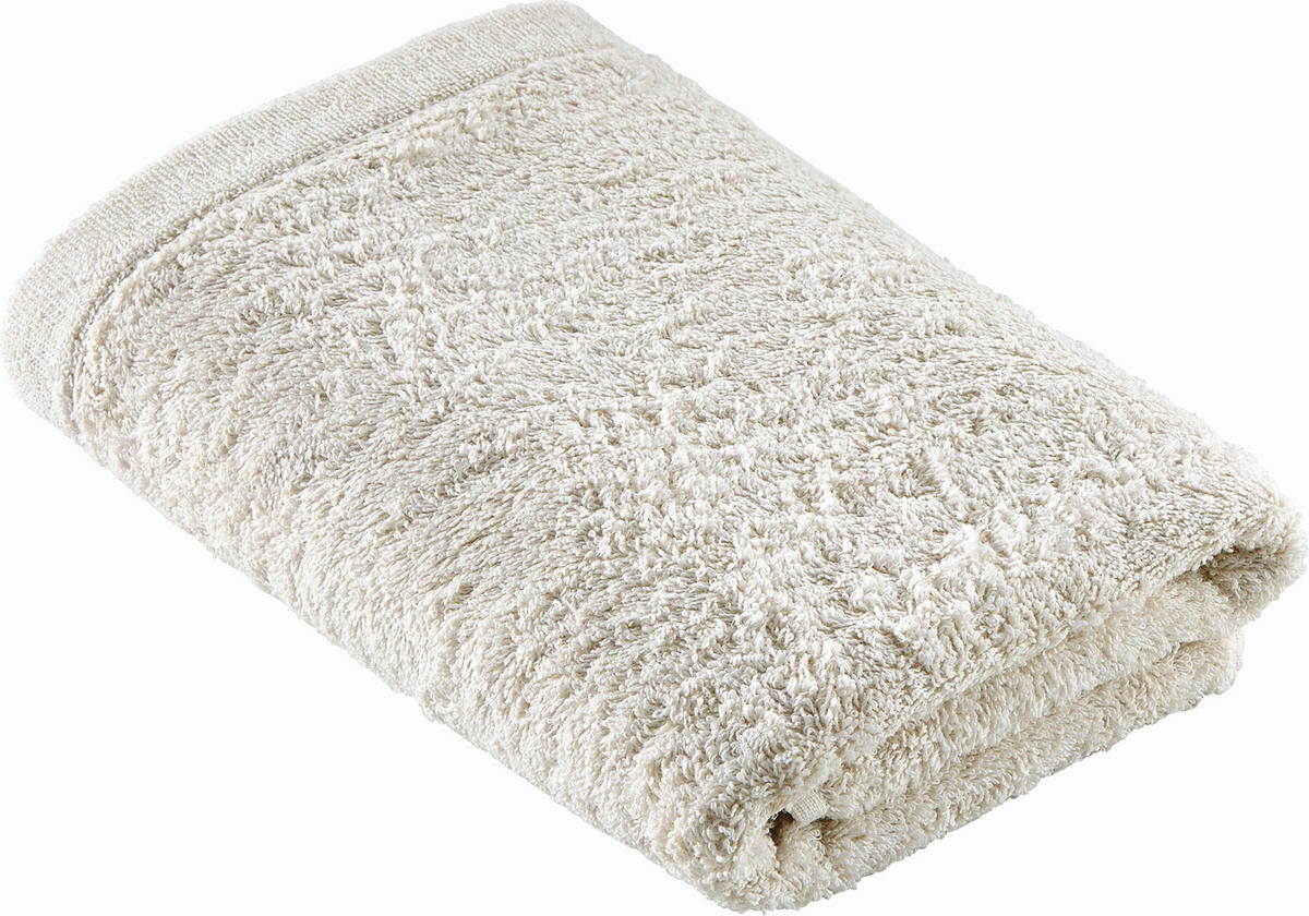 RUČNÍK, 50/100 cm, přírodní barvy - přírodní barvy, Basics, textil (50/100cm) - Cawoe