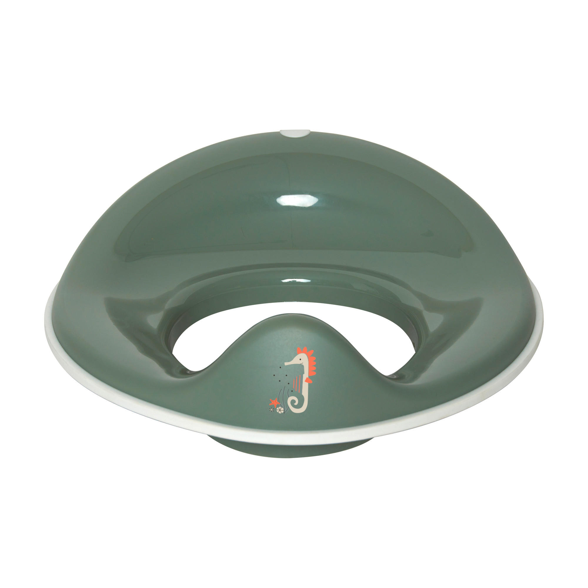 TOILETTENTRAINER Ocean Vibes  - Dunkelgrün, Basics, Kunststoff (36.6/30.5/8.5cm) - Bebe Jou