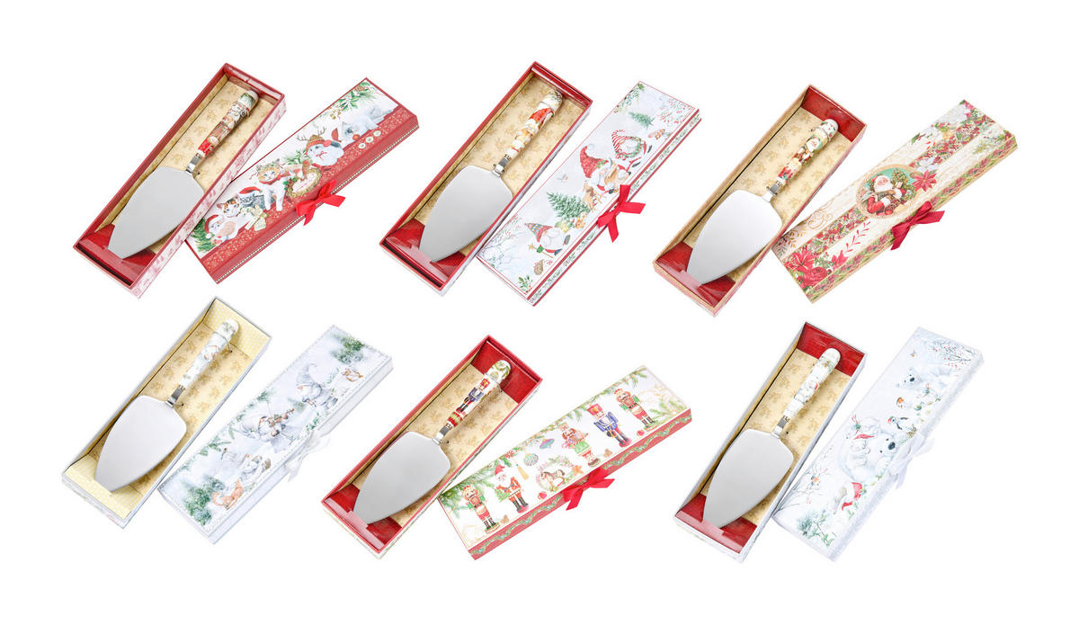 TORTALAPÁT - többszínű, Lifestyle, karton/fém (26,5cm) - X-Mas
