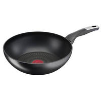 WOK, 28 cm  - černá, Basics, kov (28cm) - Tefal