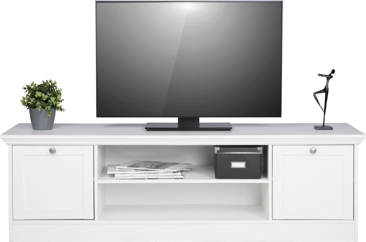 TV ELEMENT bijela   - bijela, Lifestyle, drvni materijal (160/48/45cm) - Landscape