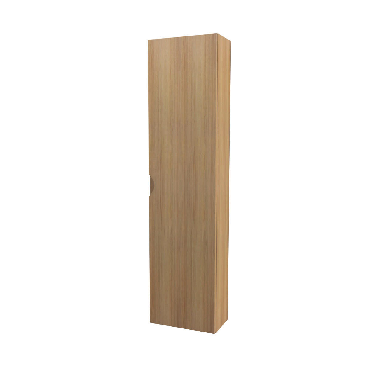 MIDISZEKRÉNY 35/140/20 cm  - ezüst/tölgyfa, Basics, faalapú anyag/Üveg (35/140/20cm) - Welnova