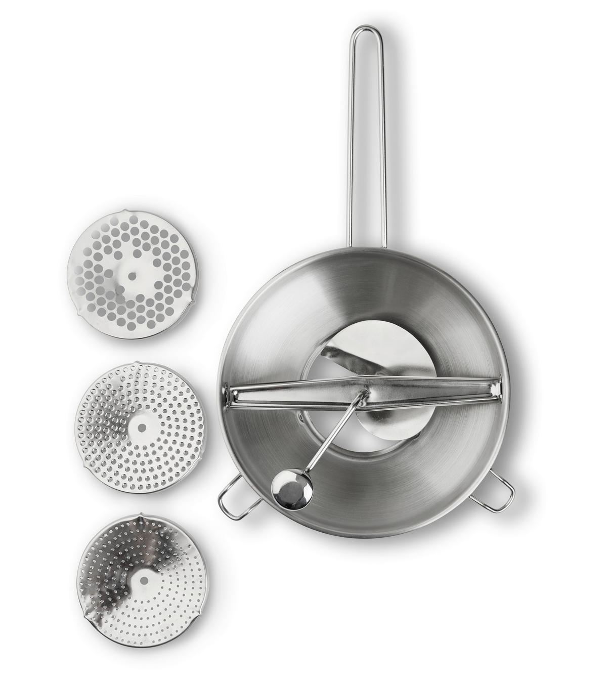 PASSIERSIEB  - Edelstahlfarben, Basics, Metall (24/8,4cm) - Homeware Profession.