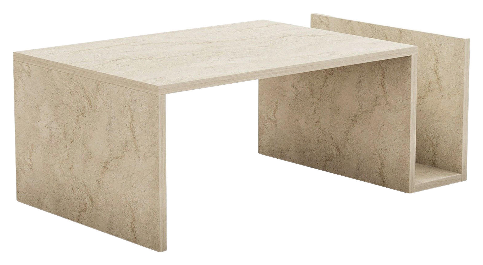 COUCHTISCH  Holzwerkstoff  - Beige, Modern, Holzwerkstoff (86.8/32,4/50cm) - MID.YOU
