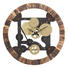WANDUHR Multicolor - Multicolor, Design, Holz (89 cm) WANDUHR Multicolor - Multicolor, Design, Holz (89 cm)