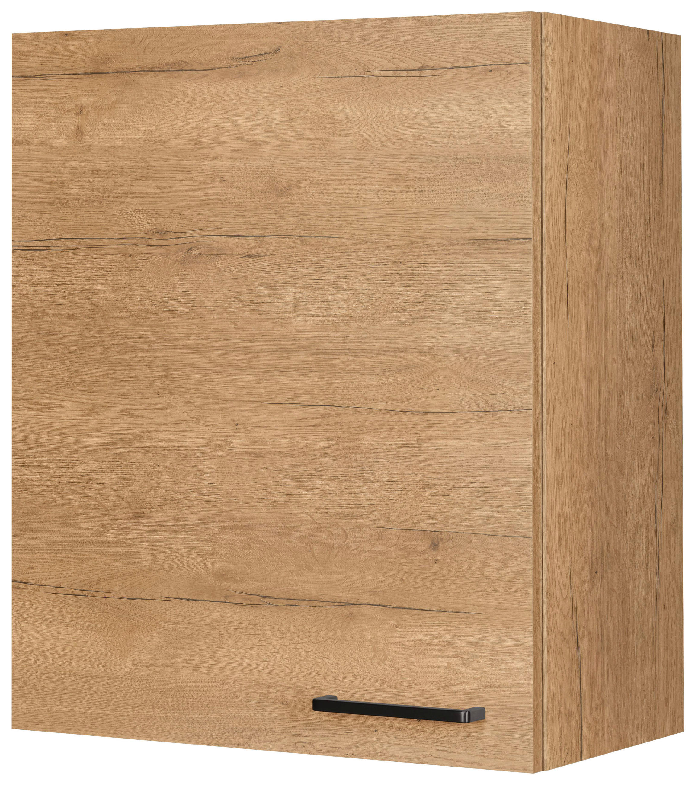 KÜCHENOBERSCHRANK 60/72/35 cm  in Eichefarben  - Eichefarben/Schwarz, MODERN, Holzwerkstoff/Metall (60/72/35cm) - Nobilia