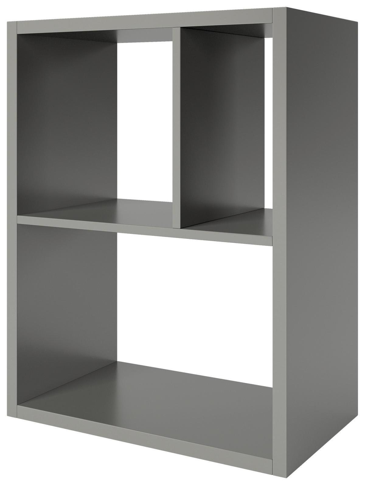 REGAL Grau  - Grau, Basics, Holzwerkstoff (75/58/34cm) - MID.YOU