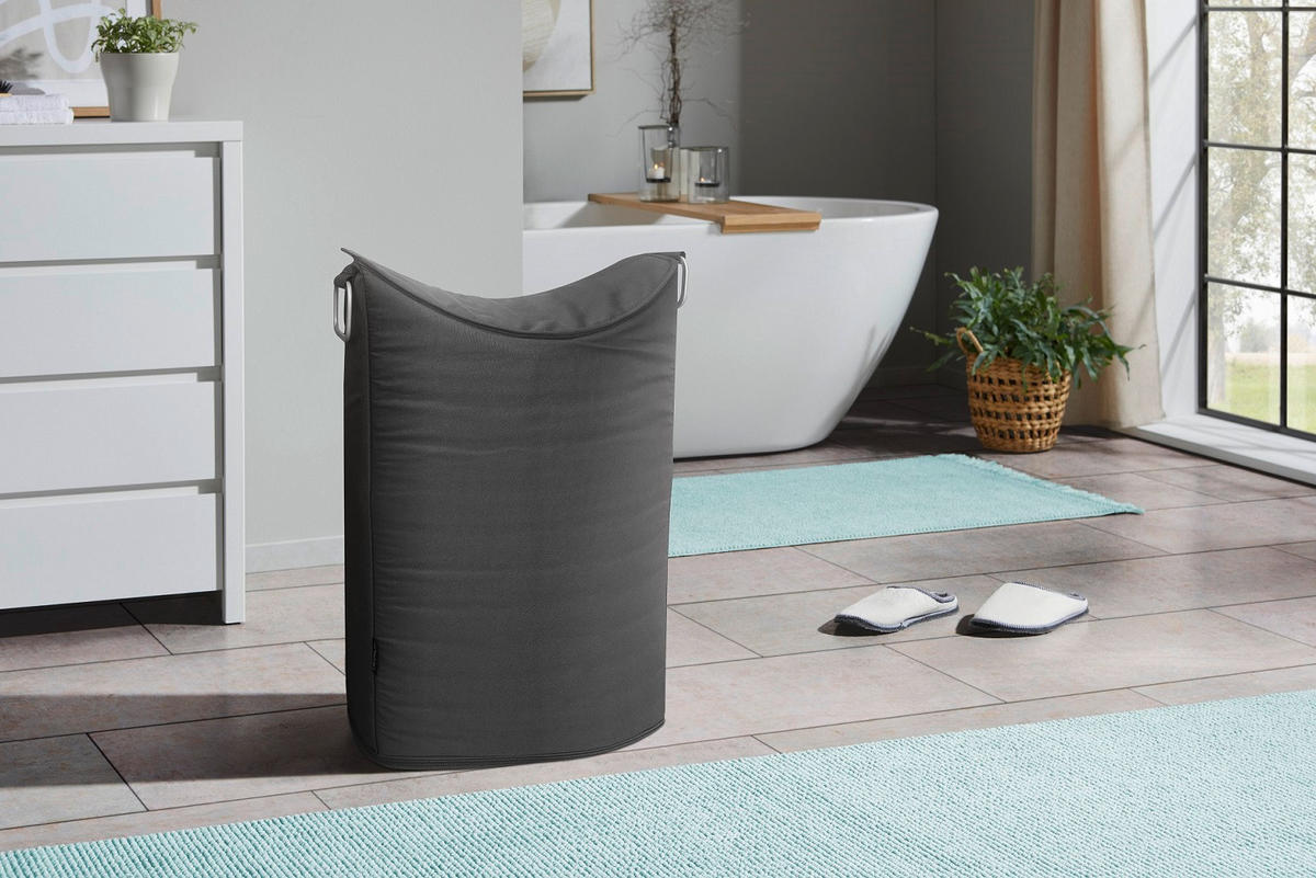 SAKUPLJAČ VEŠA   28/70/45 cm         - antracit, Osnovno, tekstil (28/70/45cm) - Blomus