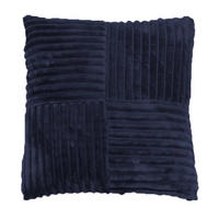 KUDDFODRAL 45/45 cm  - mörkblå, Design, textil (45/45cm)
