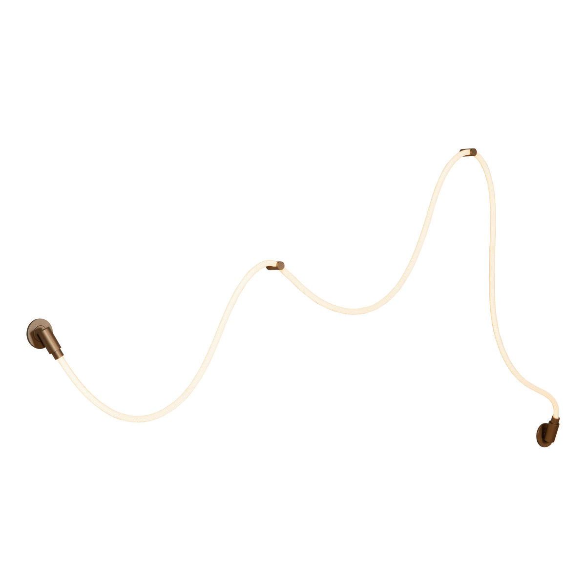 LED-WANDLEUCHTE Janderin 500/8.5/8.5 cm  - Champagner, Design, Metall (500/8.5/8.5cm) - Lucide