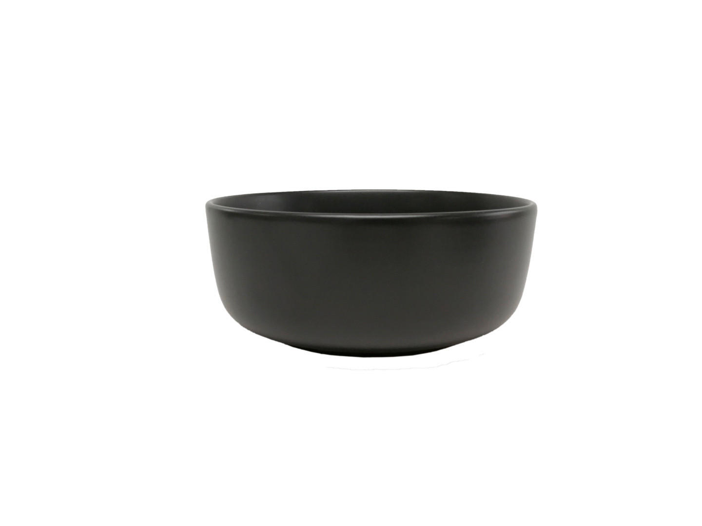 MÜSLISCHALE Salerno  - Schwarz, Trend, Keramik (16,5/7cm) - Novel