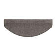 STUFENMATTE in Anthrazit  - Anthrazit, Basics, Leder/Textil (65/23.5cm) - Esposa