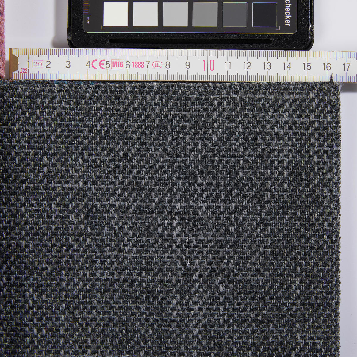 ECKSOFA in Chenille Hellgrau, Grau  187/299 cm  - Hellgrau/Schwarz, Design, Textil/Metall (187/299cm) - Schöner Wohnen