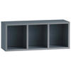 BADEZIMMERREGAL 60,2/24,7/21,5 cm  - Blau/Petrol, MODERN, Holzwerkstoff (60,2/24,7/21,5cm) - Stylife