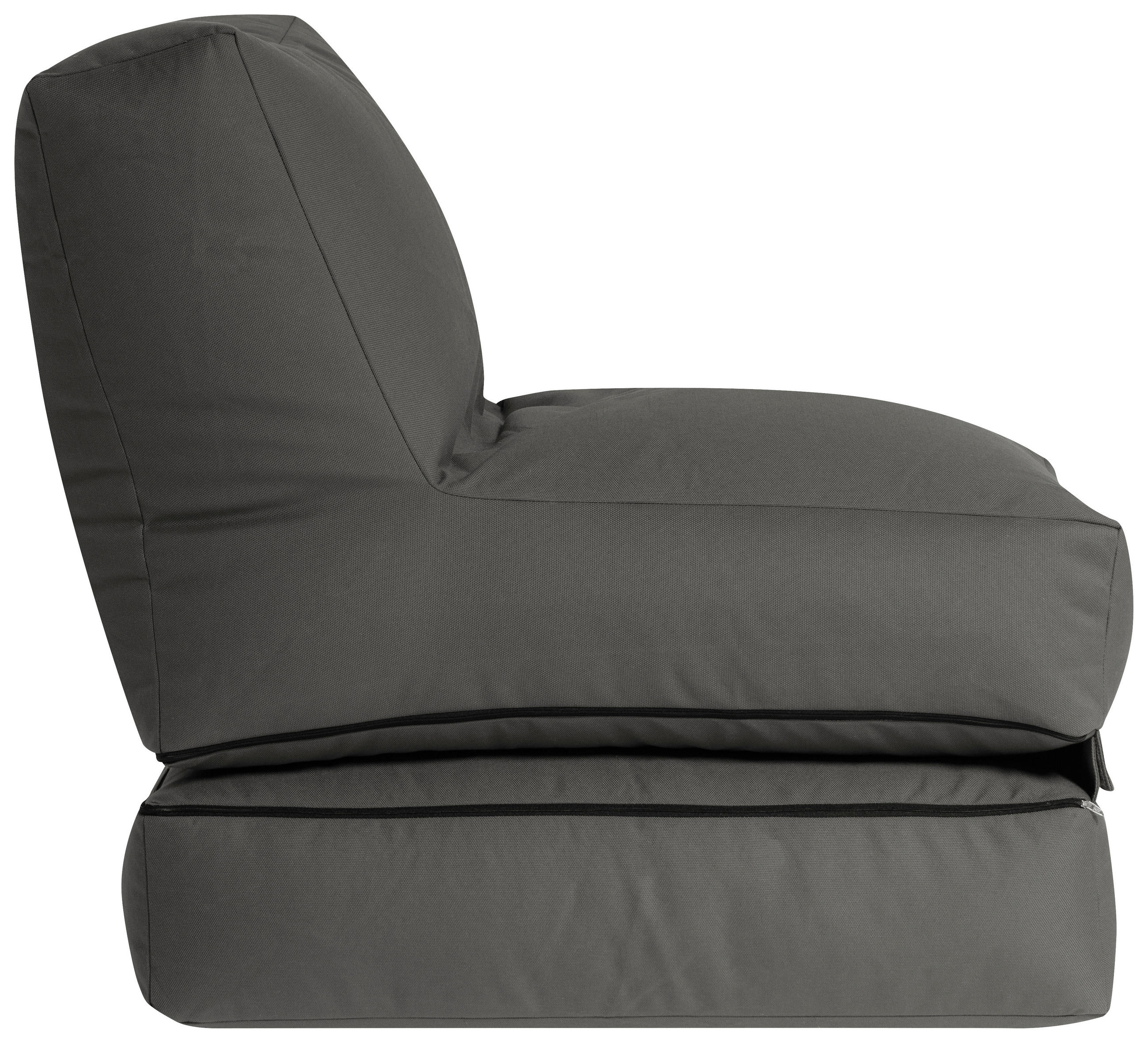 OUTDOORSITZSACK 300 l  - Anthrazit, MODERN, Textil (70/80/90cm)
