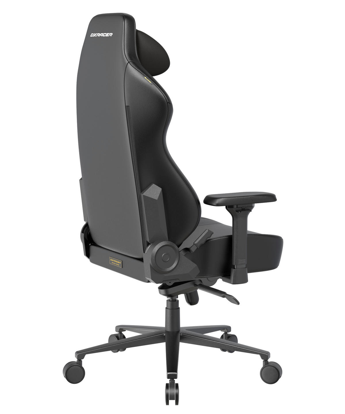 GAMINGSTUHL Schwarz Metall, Textil   - Schwarz, KONVENTIONELL, Textil/Metall (70/132/70cm) - Dxracer