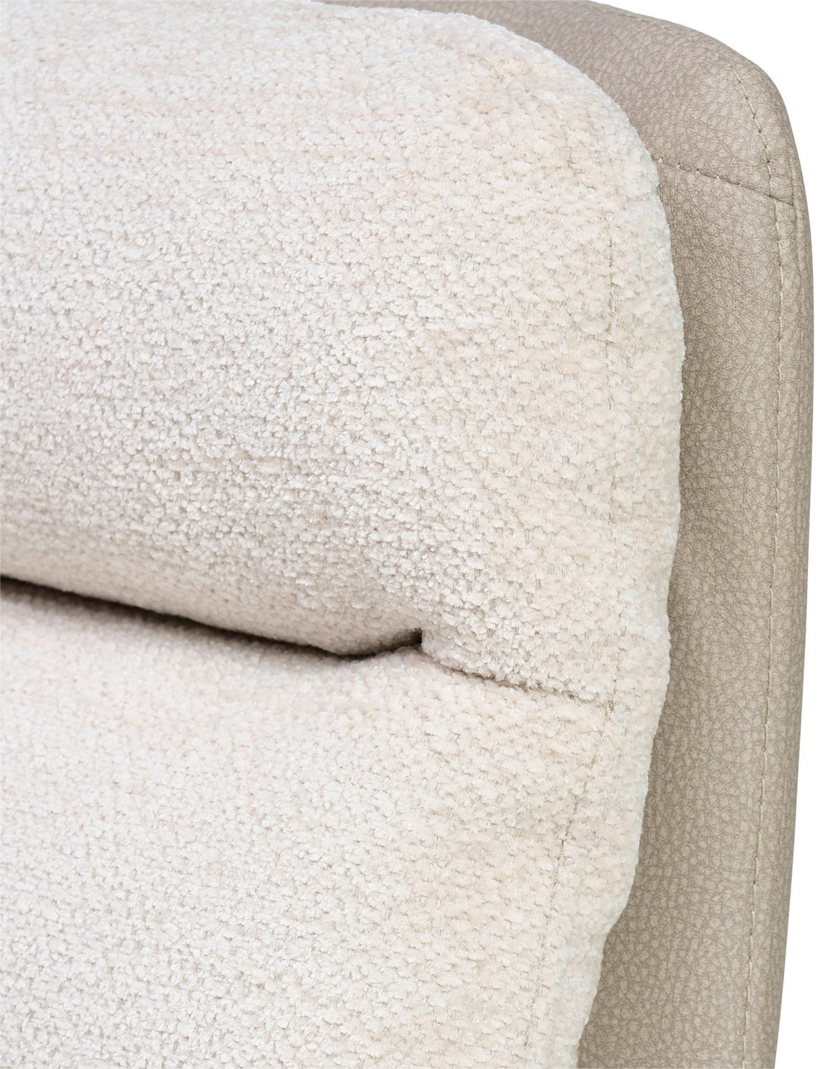 SCHWINGSTUHL  in Eisen Webstoff  - Beige/Schwarz, MODERN, Textil/Metall (45/91.5/62cm) - Livetastic
