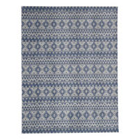 VINTAGE PREPROGA  160/230 cm  tkano  svetlo modra  - svetlo modra, Basics, tekstil (160/230cm) - Kayoom