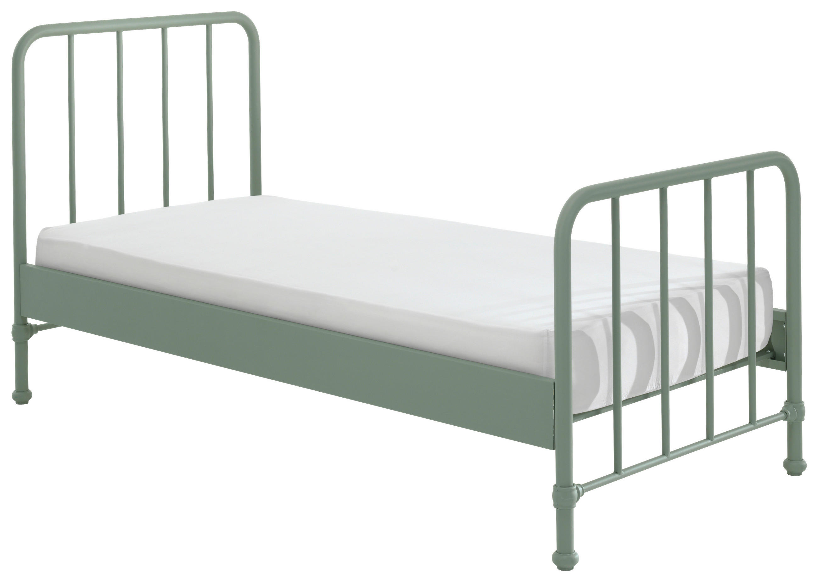 KINDER-/JUNIORBETT - Grün, MODERN, Holz/Metall (90/200cm) - MID.YOU